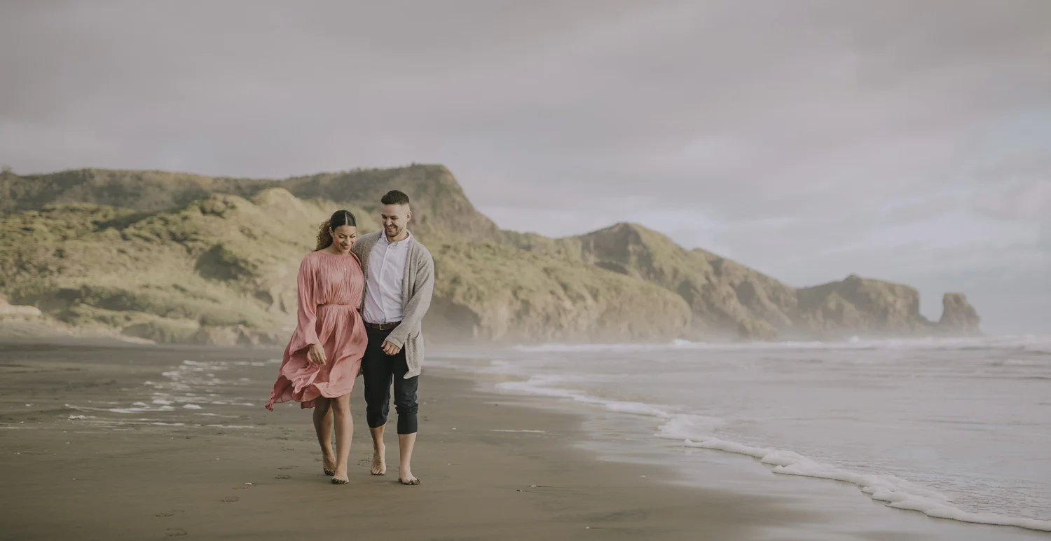 Bethells Beach wedding photos