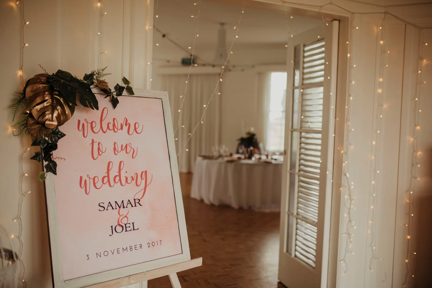 Officers Mess Takapuna wedding