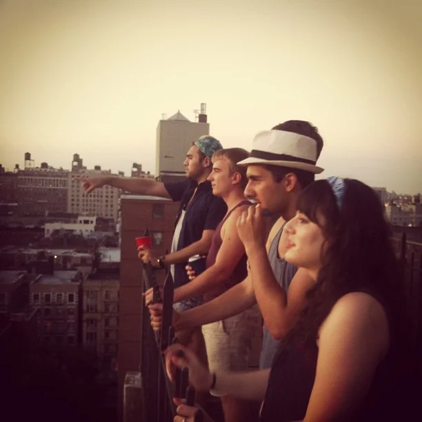 The cast of "(melo)dramatic" by Victor Cervantes