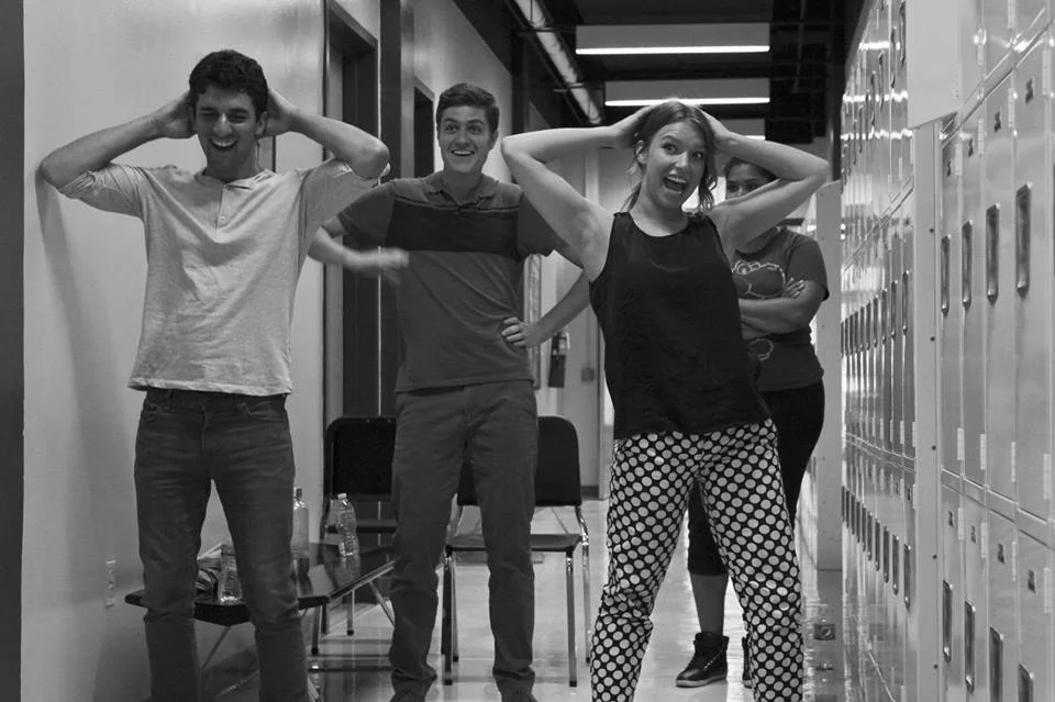 Rehearsals for 24 Hour Plays: "Two Guys, A Girl, And A Karaoke Machine"