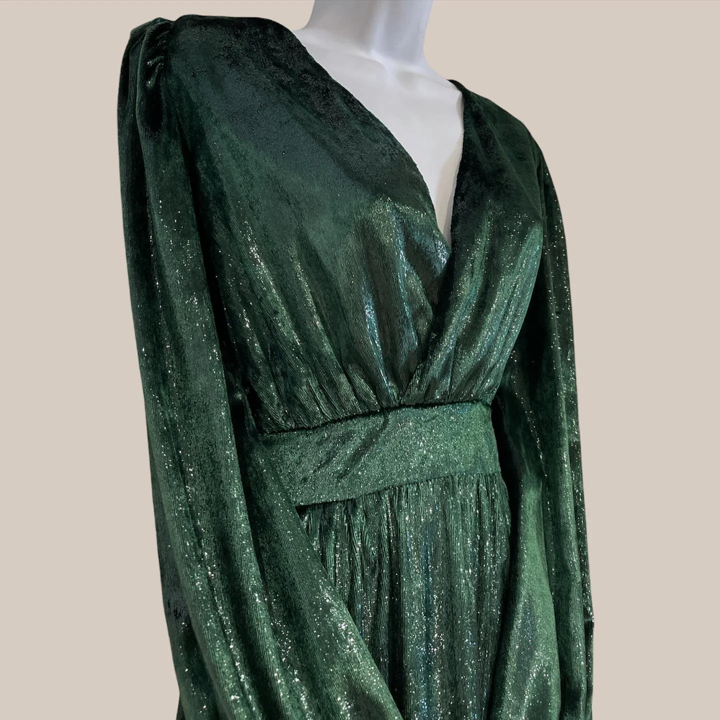 PatBO Liquid Velvet Holiday Dress 
