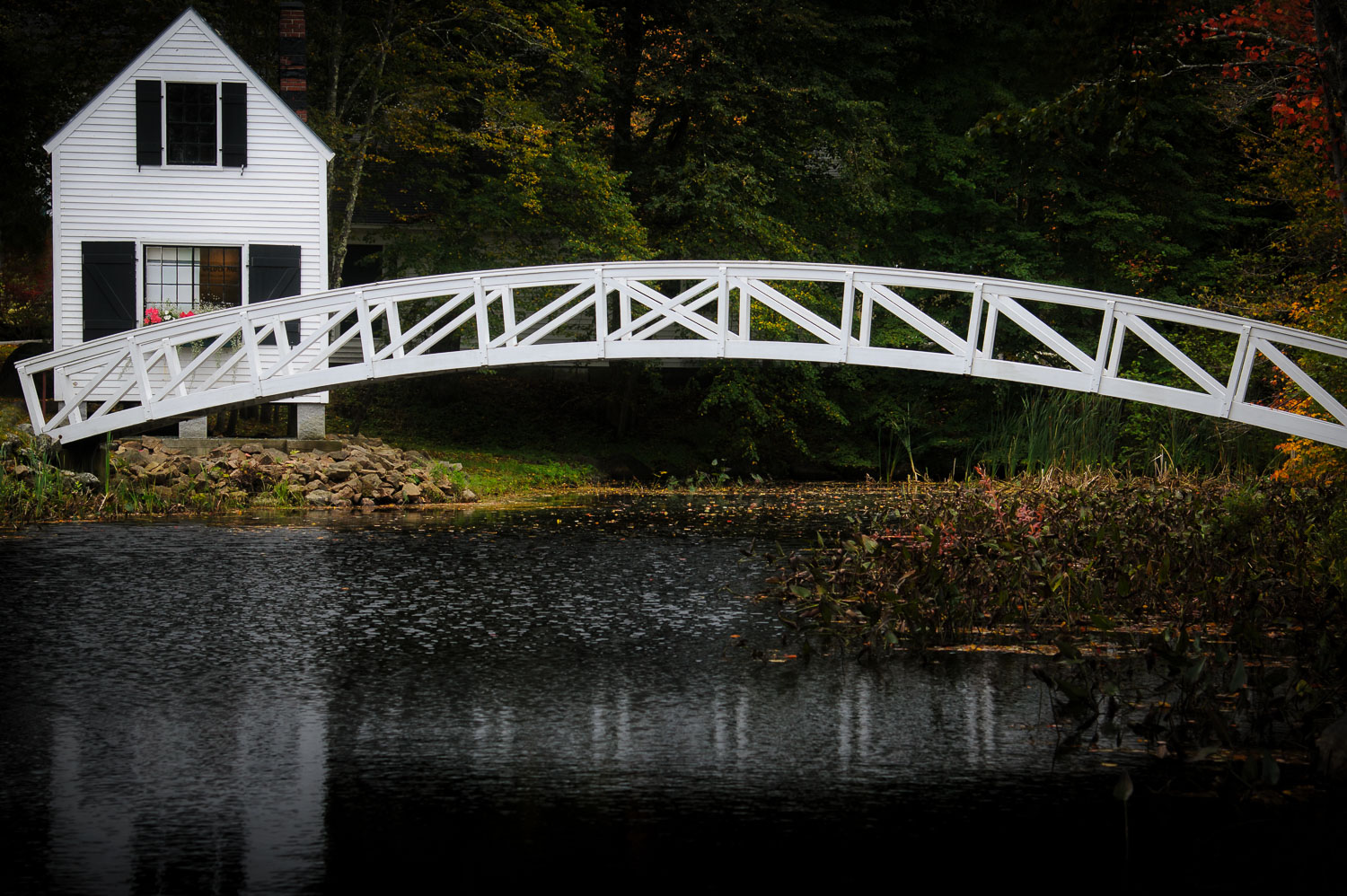  Arched bridge, Somesville, Mt. Desert Island 