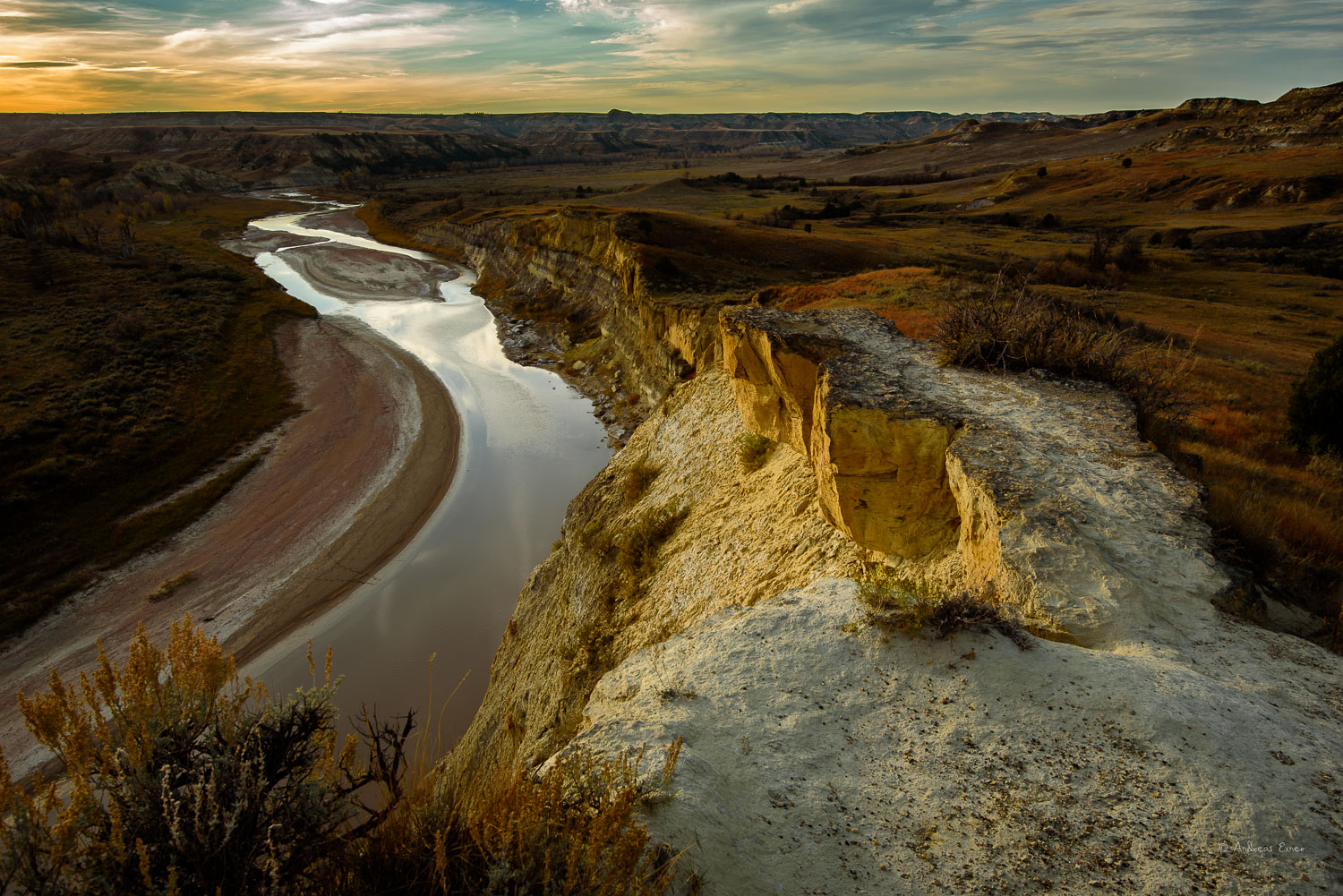 Little Missouri River, North Unit Theodore Roosevelt National Park, North Dakota