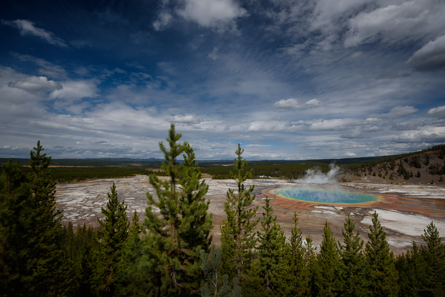 Grand Prismatic Spring, Yellowstone NP, Wyoming