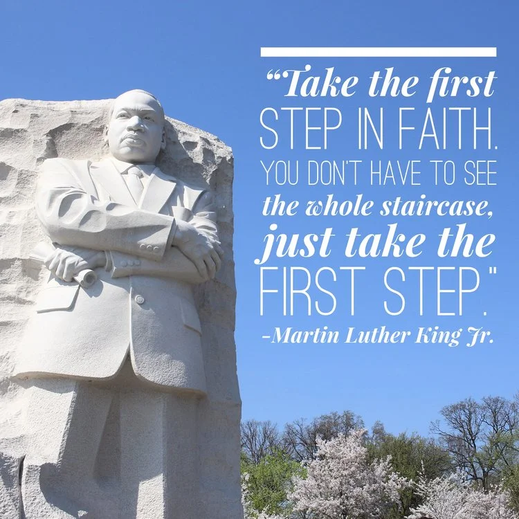 Just take the first step