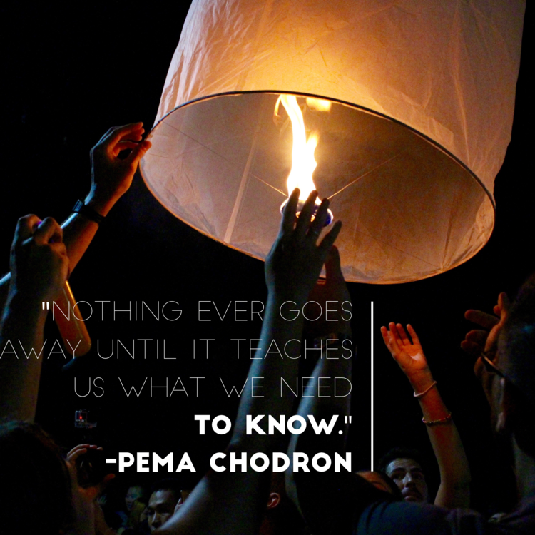 Move away from darkness into a brighter future