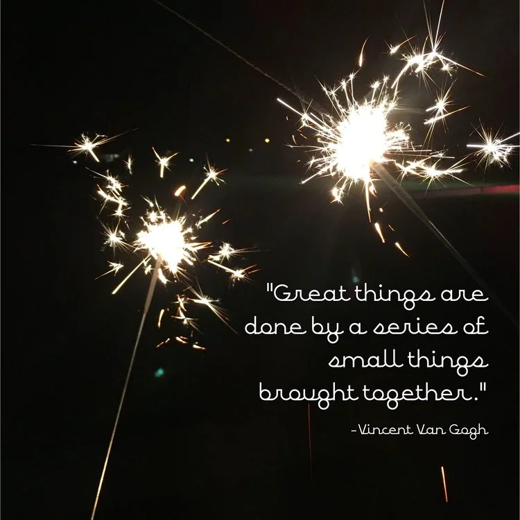 All the small things add up to the big picture