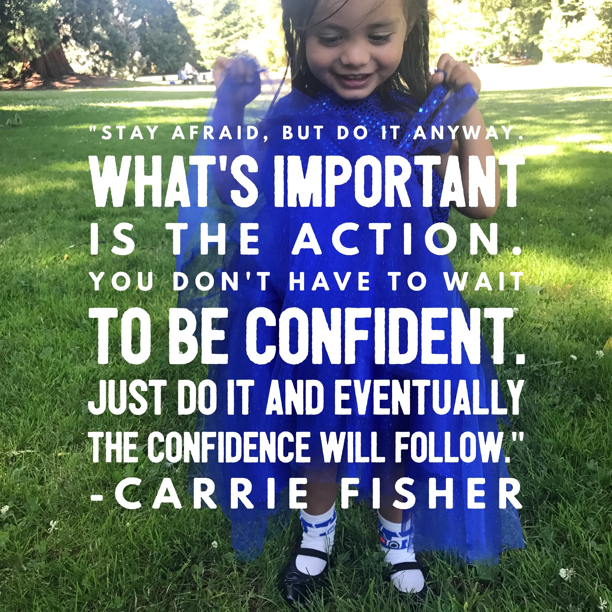 What's important is the action