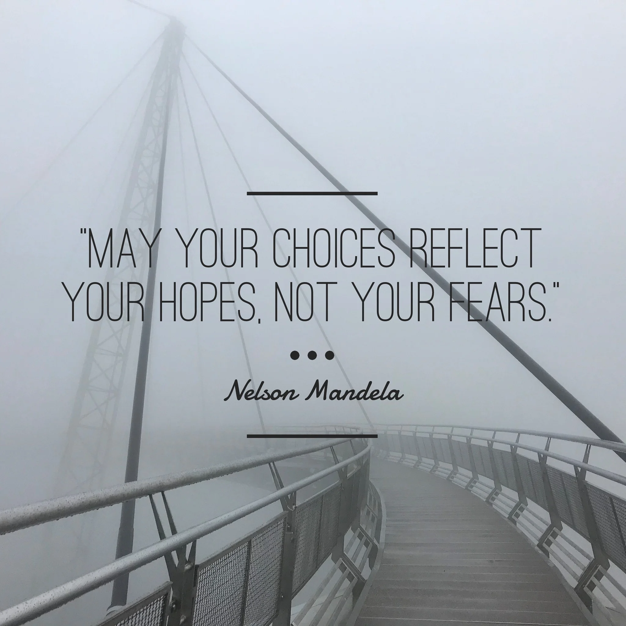 Stepping stones from choices