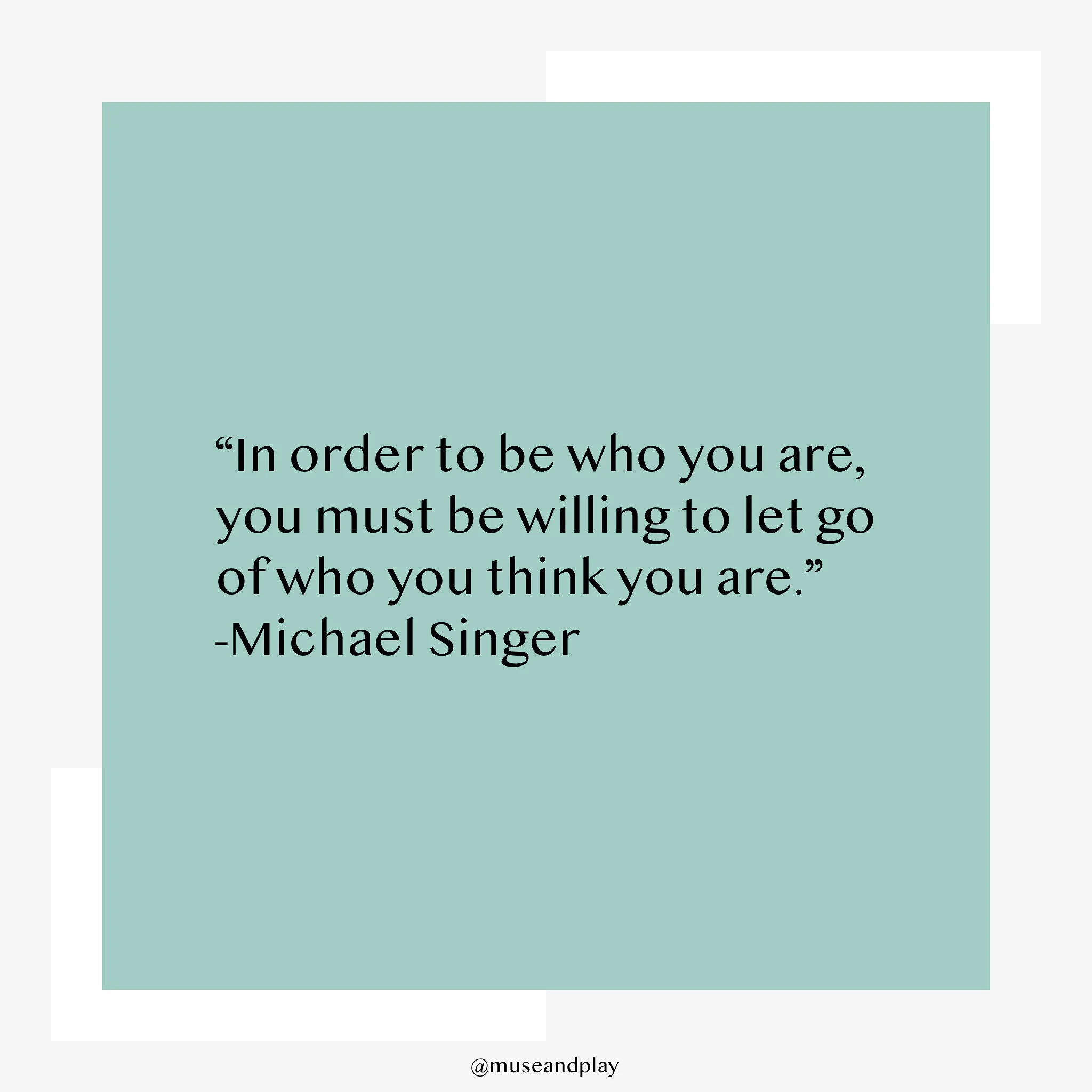 Self made limitations