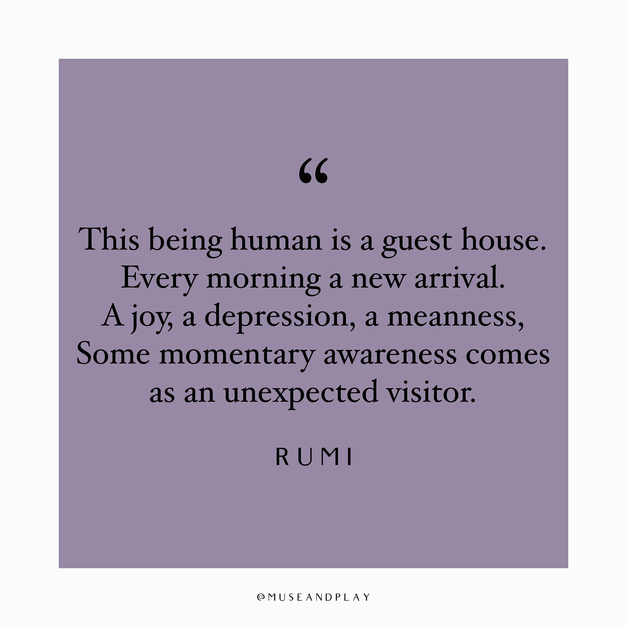 Treat each guest honorably