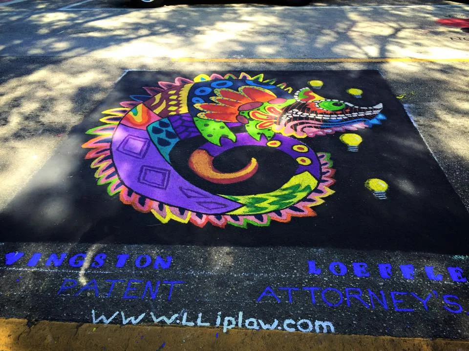 Naples Chalk Art 2015