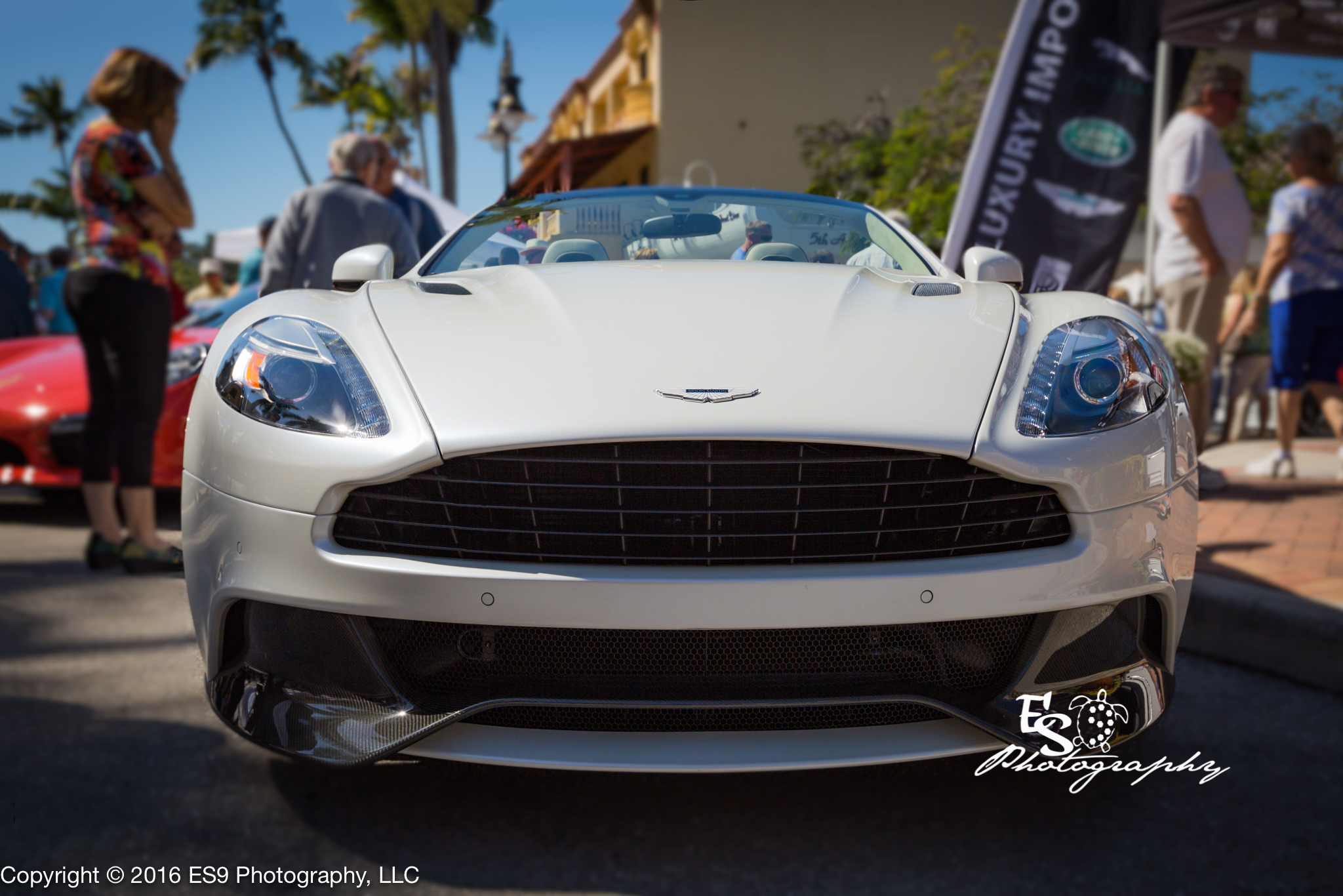Cars on 5th Aston Marting Vanquish Front @ ES9 Photography 2016 Naples Photographer.jpg