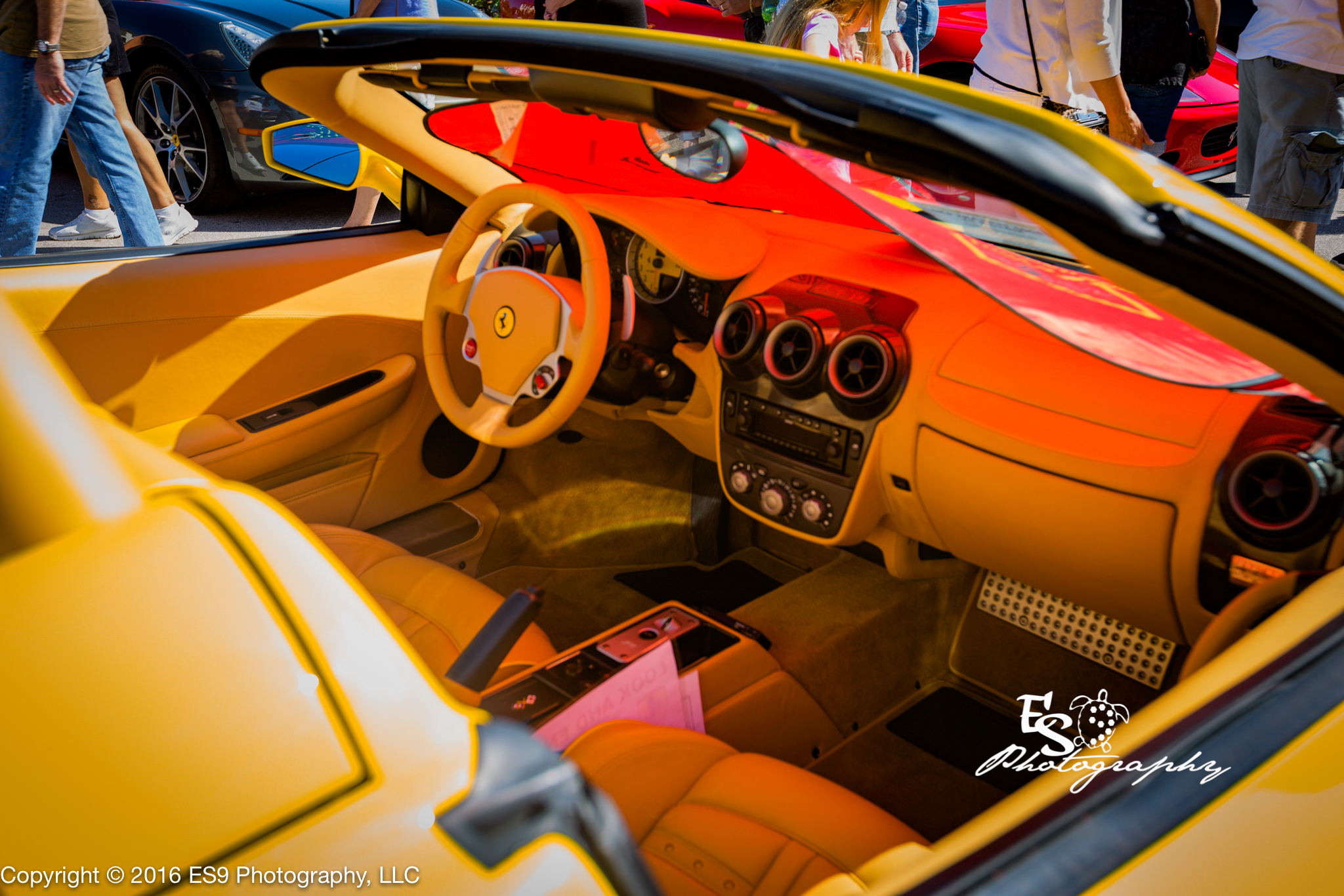 Cars on 5th Ferrari 430 Spider F1 Interior @ ES9 Photography 2016 Naples Photographer.jpg