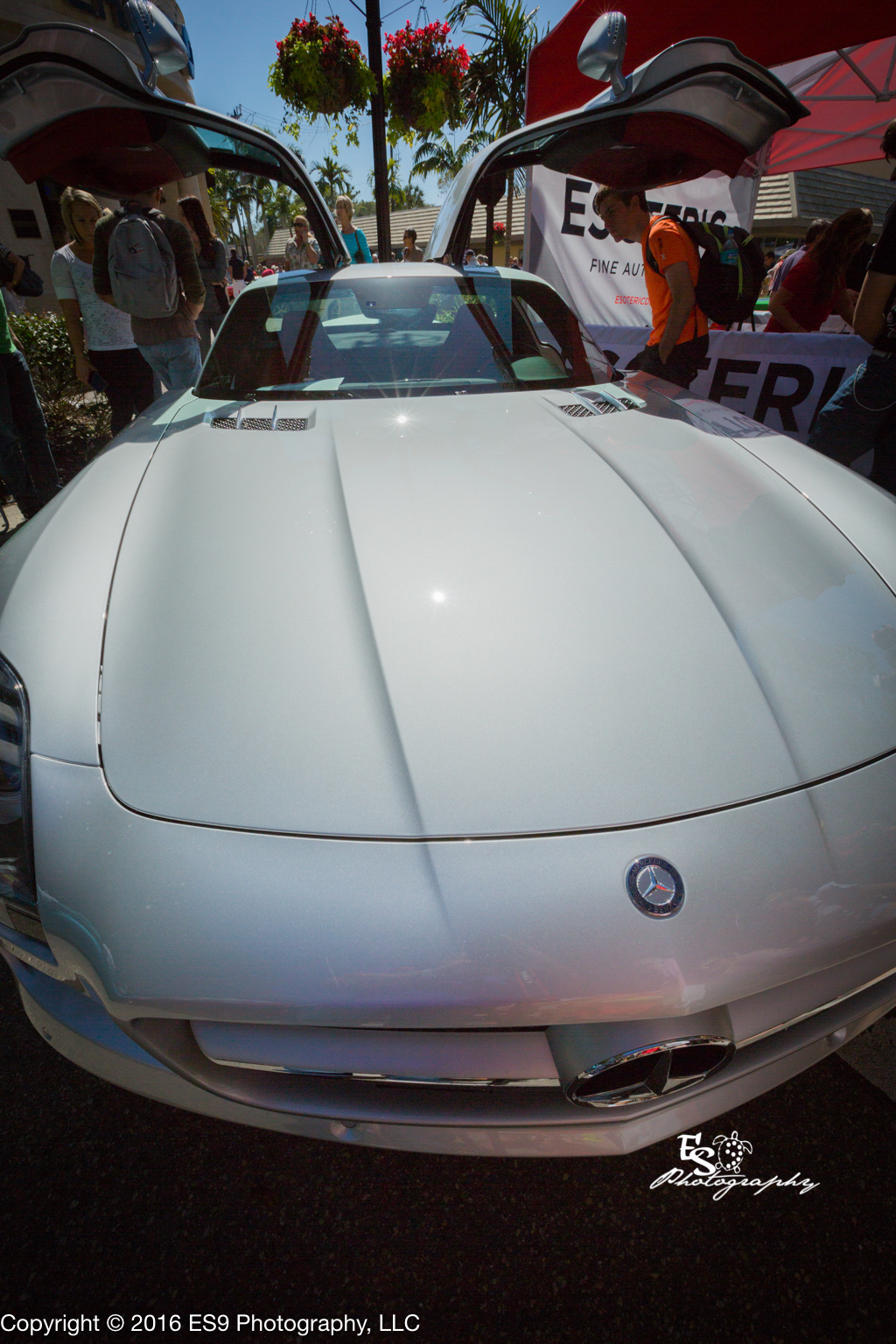 Cars on 5th Mercedes-Benz SLS AMG Front @ ES9 Photography 2016 Naples Photographer.jpg