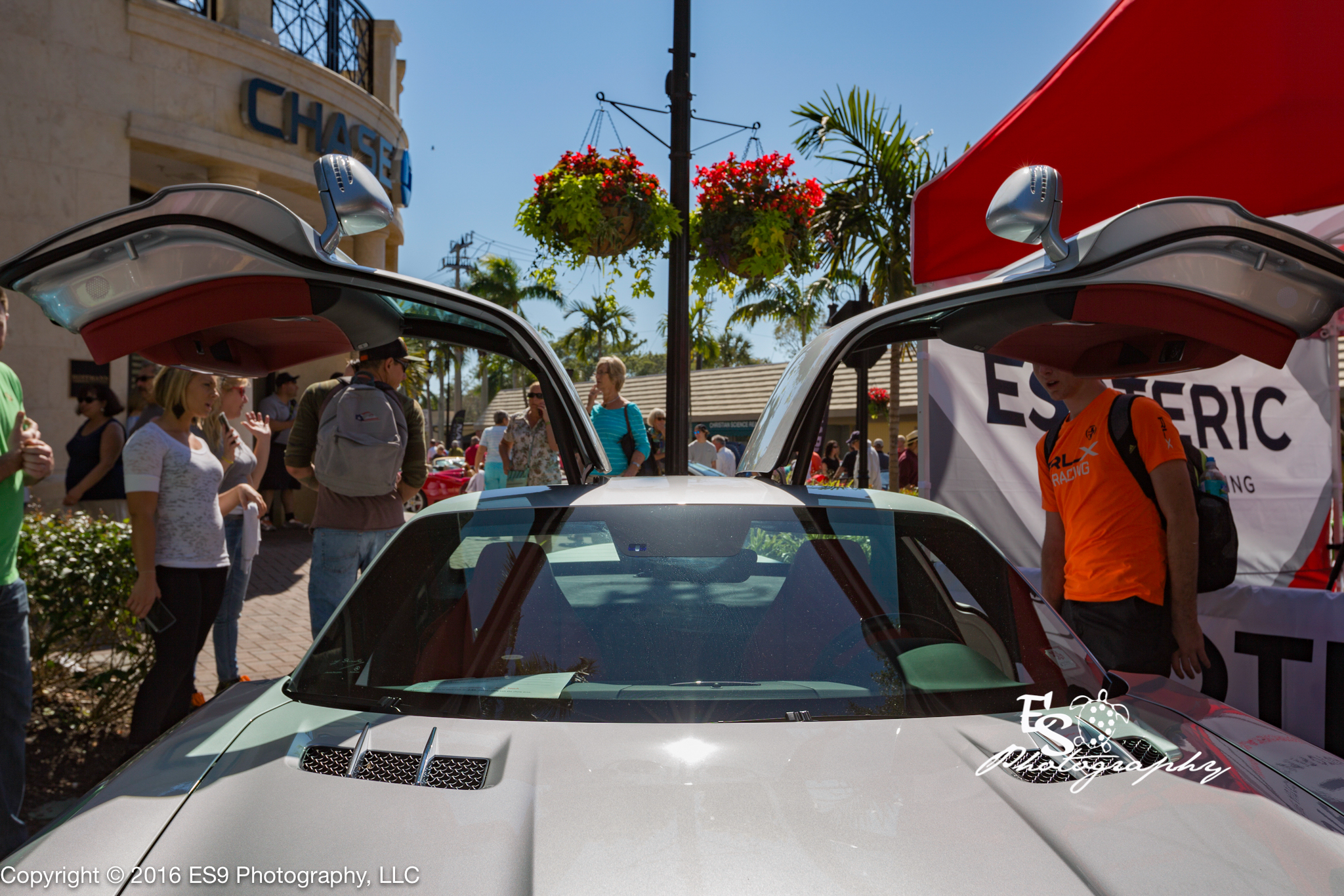 Cars on 5th Mercedes-Benz SLS AMG Wing Doors @ ES9 Photography 2016 Naples Photographer.jpg