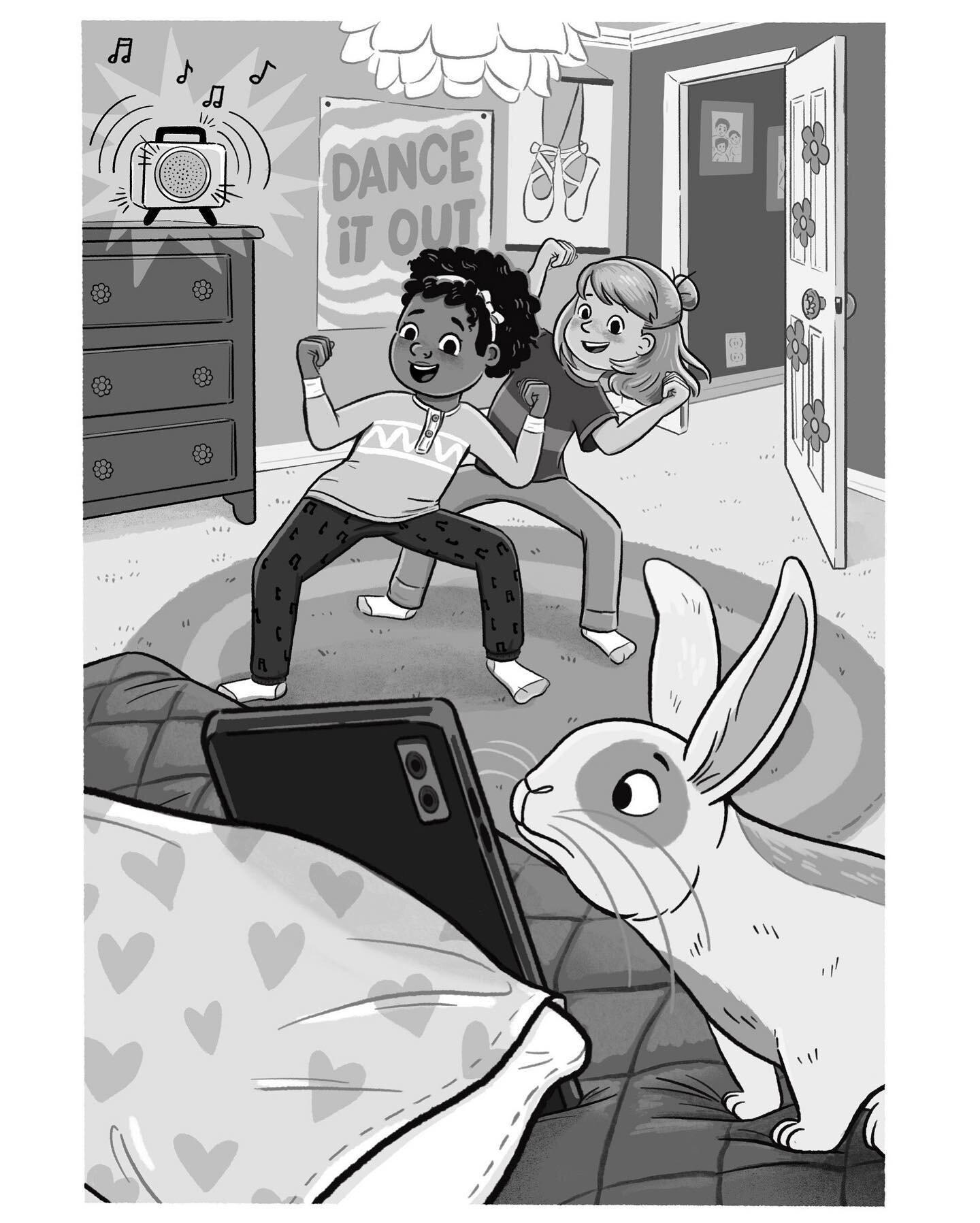 Working on my chapter book illustration portfolio and remembering perfecting many Backstreet Boys dances at my best friend&rsquo;s house 👯&zwj;♀️

New Chapter Book section on my website, link in bio 🐰 

#tiktokdance #bunnyrabbit #petrabbit #petbunn