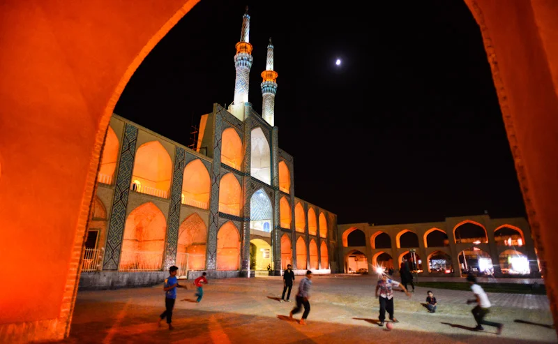 Football By The Mosque