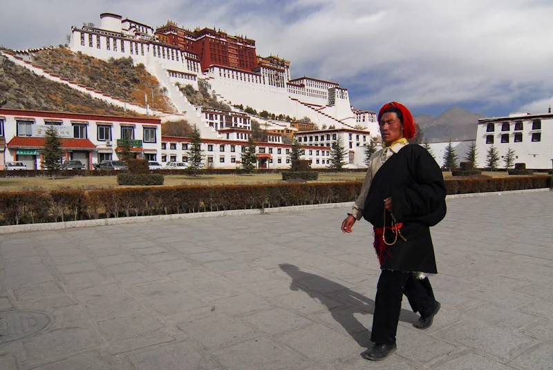 Pilgrim in Lhasa