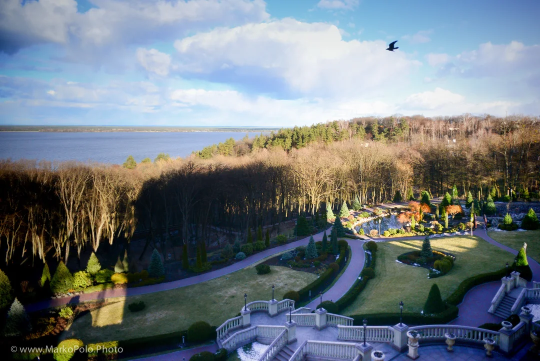 View from one of the balconies