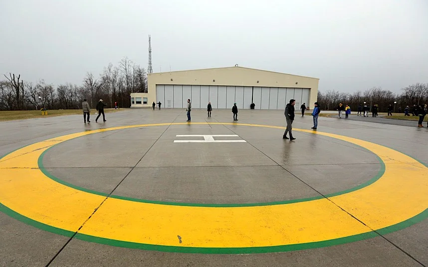 Helipad. Picture: KONSTANTIN CHERNICHKIN/REUTERS