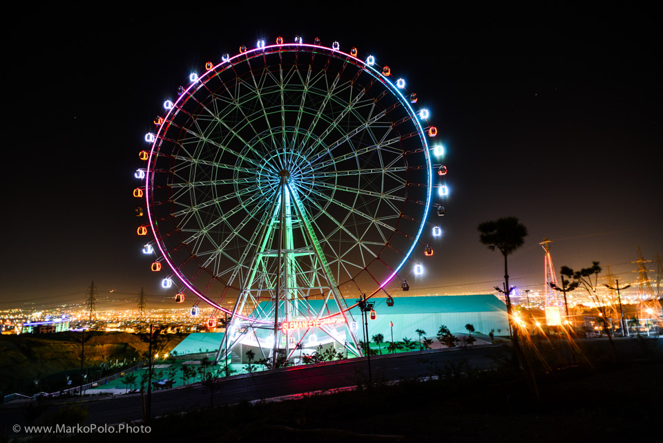 Ferris wheel in Sulimanyah