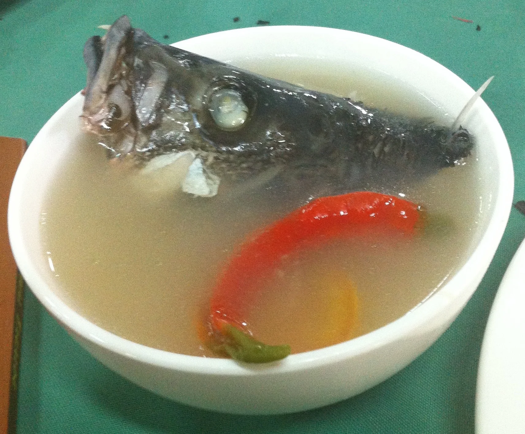 Fish-head sinigang in Iloilo, a town in the Vasayas. Delicious.&nbsp;