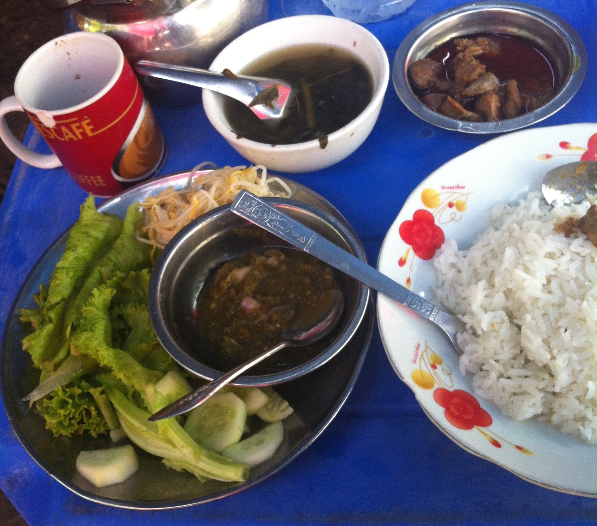 Chicken livers and gizzards