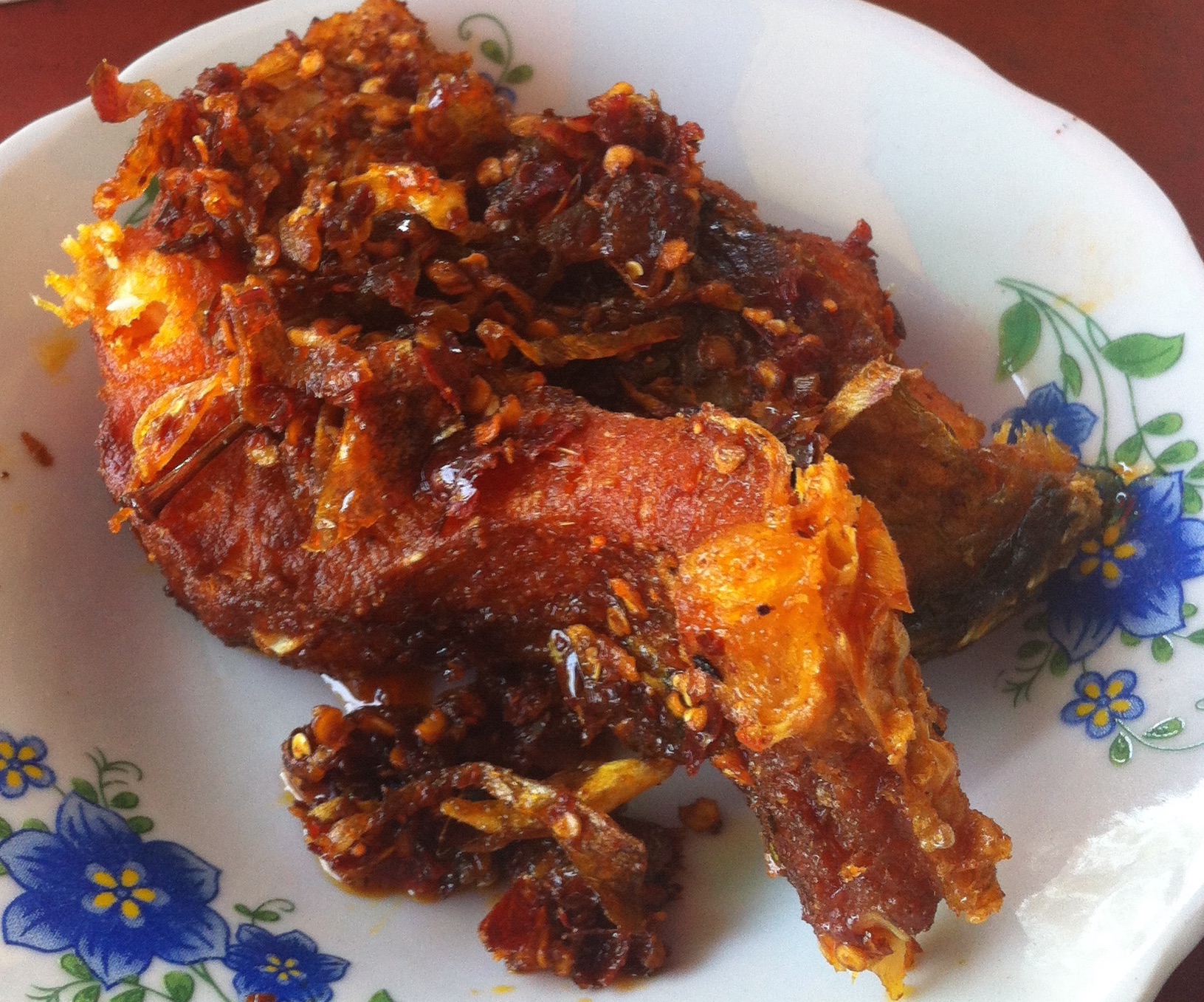 Fish with chilis: can I get a pound of this a day?