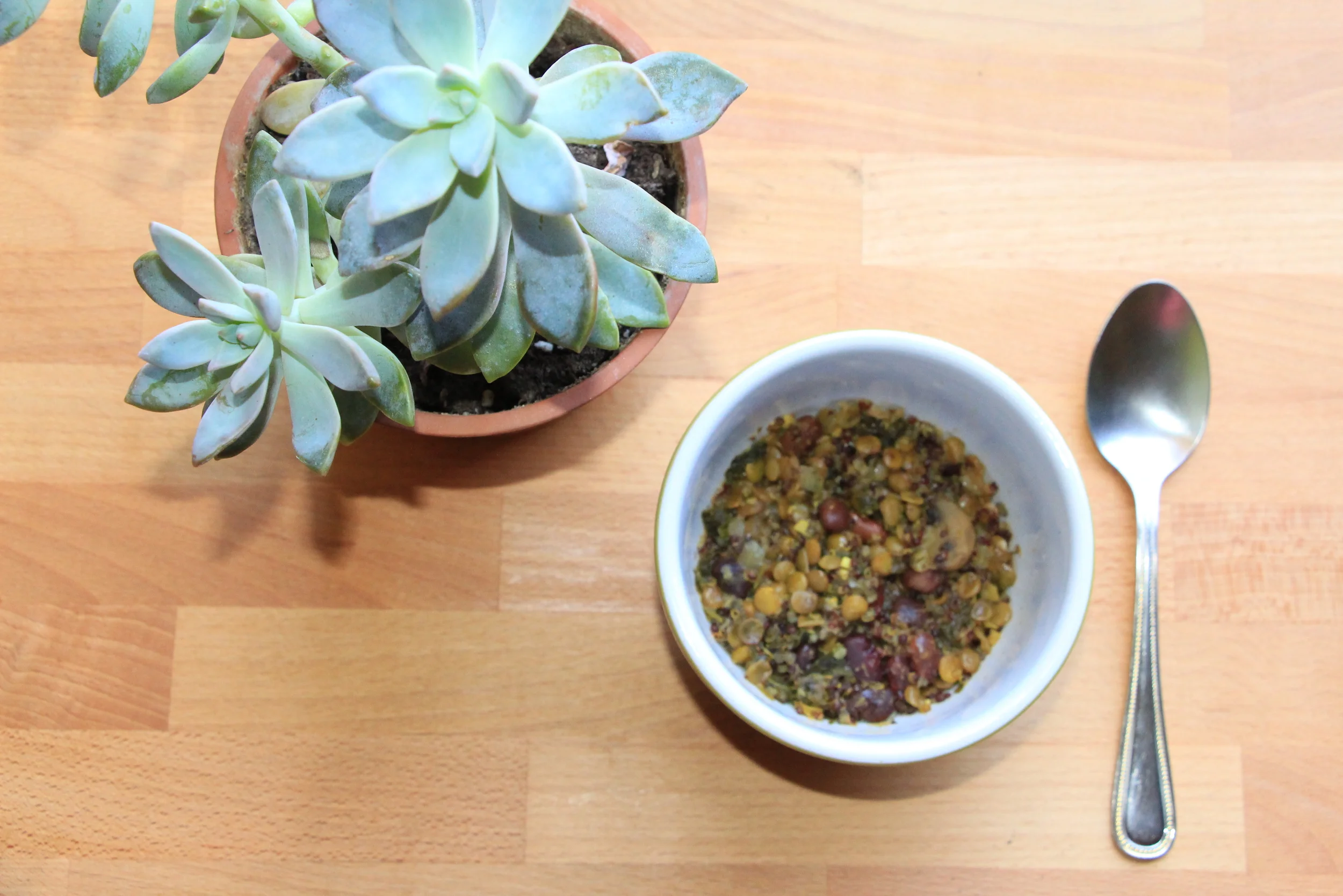 Vegan Lentil  Quinoa Soup