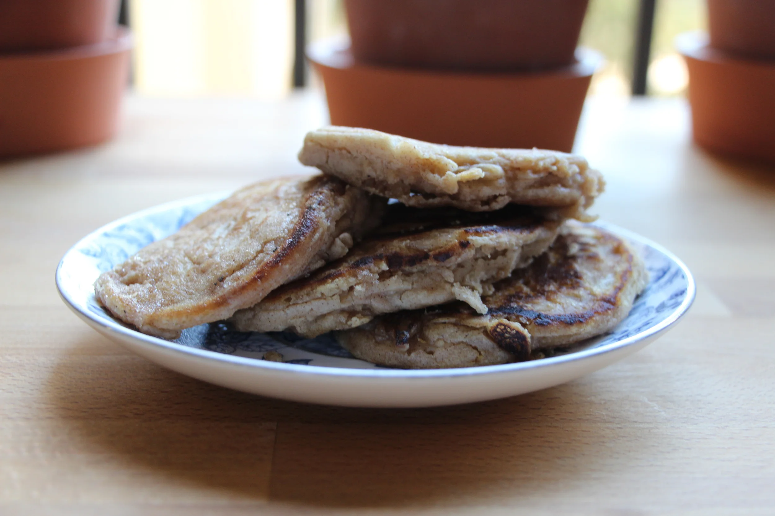Vegan Coconut Cinnamon Cakes. 