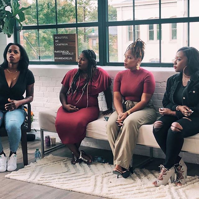 Our beauty panel in Columbus Ohio at @flat51rental was amazing, a sold out event, shared with an intimate crowd is what we love most. An opportunity to share and build with women about what matters most. What does beauty mean to you?