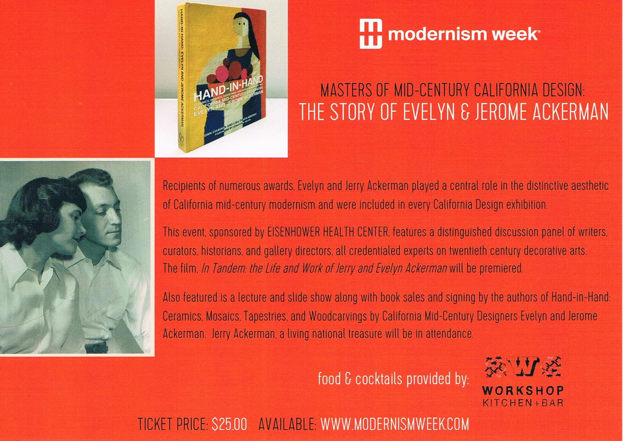 MASTERS OF MID-CENTURY CALIFORNIA DESIGN: THE STORY OF EVELYN AND JEROME ACKERMAN