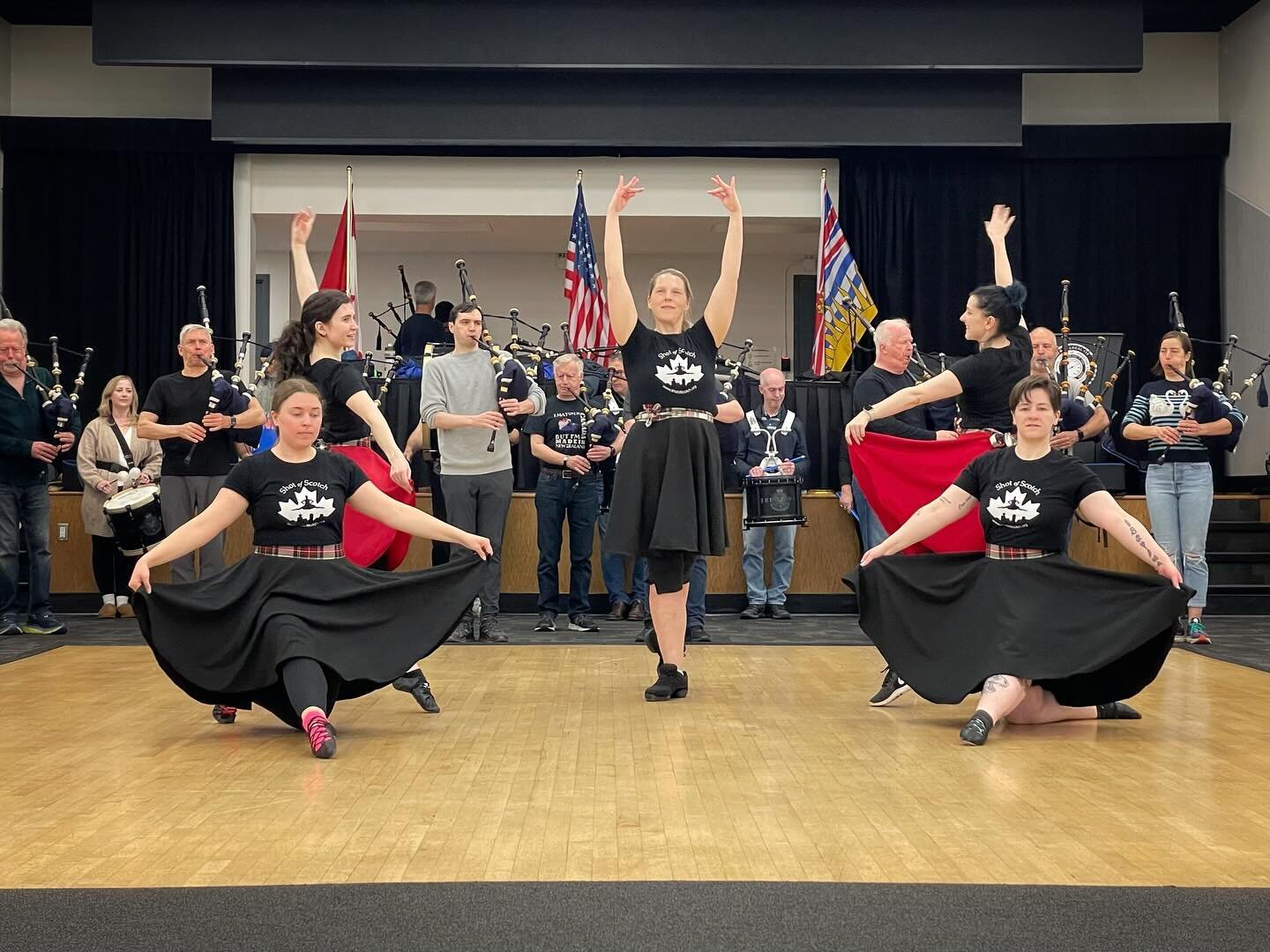 Exciting news! 🌟 We&rsquo;ve been busy behind the scenes crafting a new captivating choreography in collaboration with the Vancouver Police Band! 🎵✨ Join us for an unforgettable debut performance at their exclusive &lsquo;Pipes and Scrums&rsquo; wh