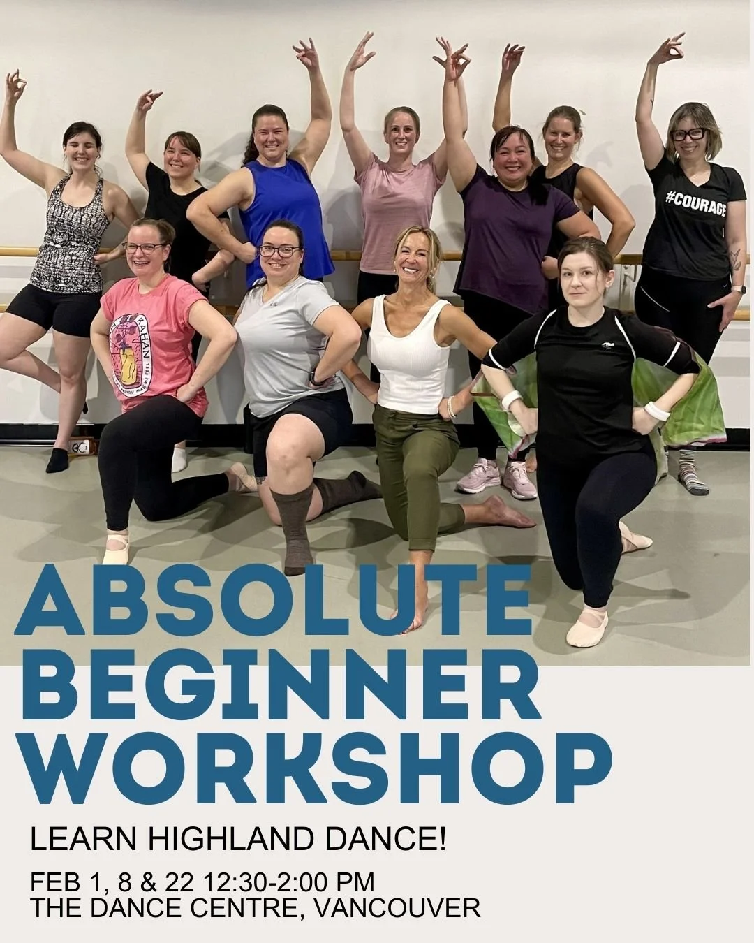 ✨If you&rsquo;ve ever wanted to give Highland dancing a try, right now is the perfect time to learn!✨

Our next Absolute Beginners workshop starts on February 1st! Join us for a fun and friendly workshop to learn the basics of Highland dance and how 