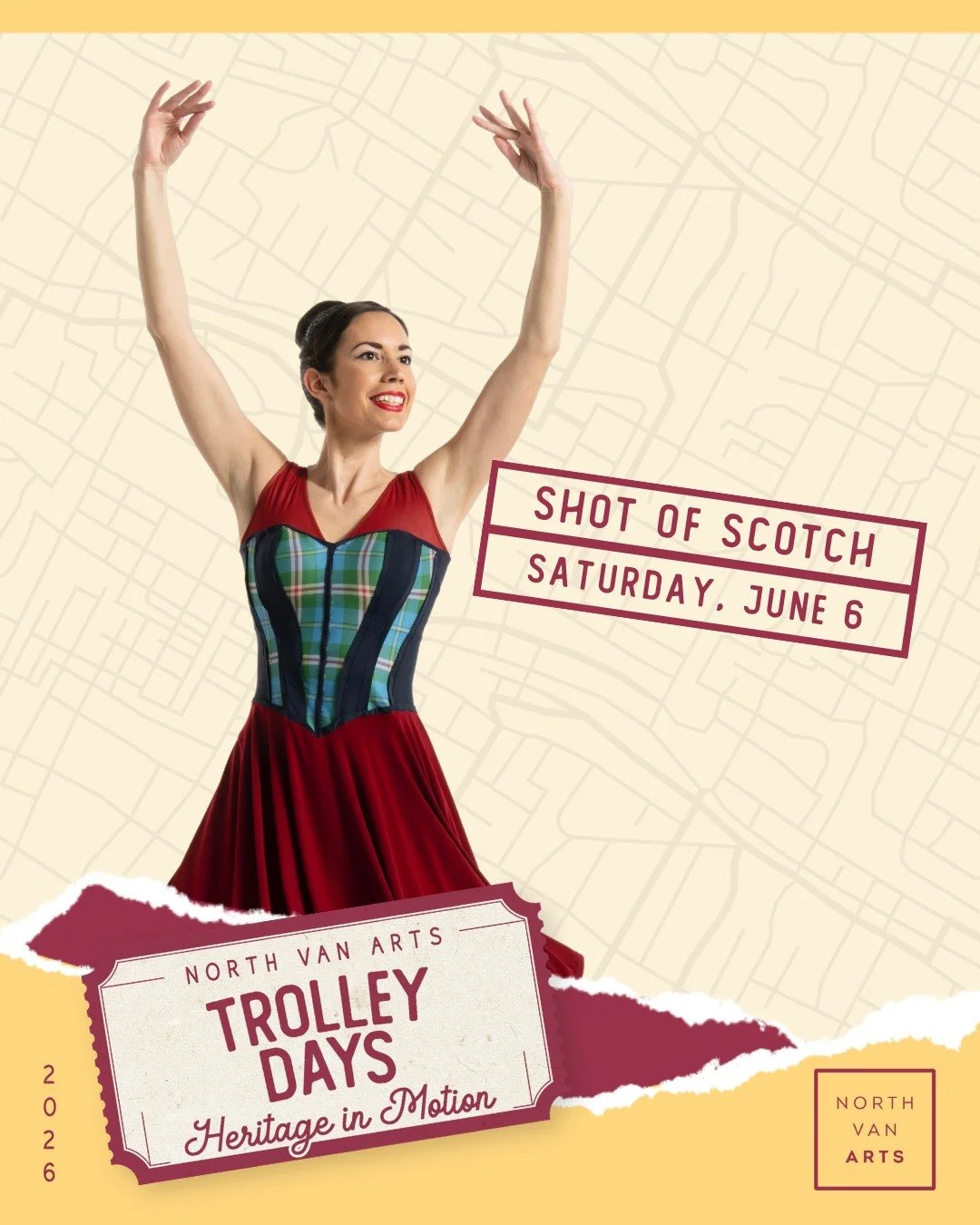 We&rsquo;re performing next weekend at North Van Arts' brand-new, outdoor performance festival, Trolley Days: Heritage in Motion! 

Come watch us dance at 12:30pm on Saturday, June 6 at the Shipbuilders&rsquo; Square, and don&rsquo;t miss checking ou