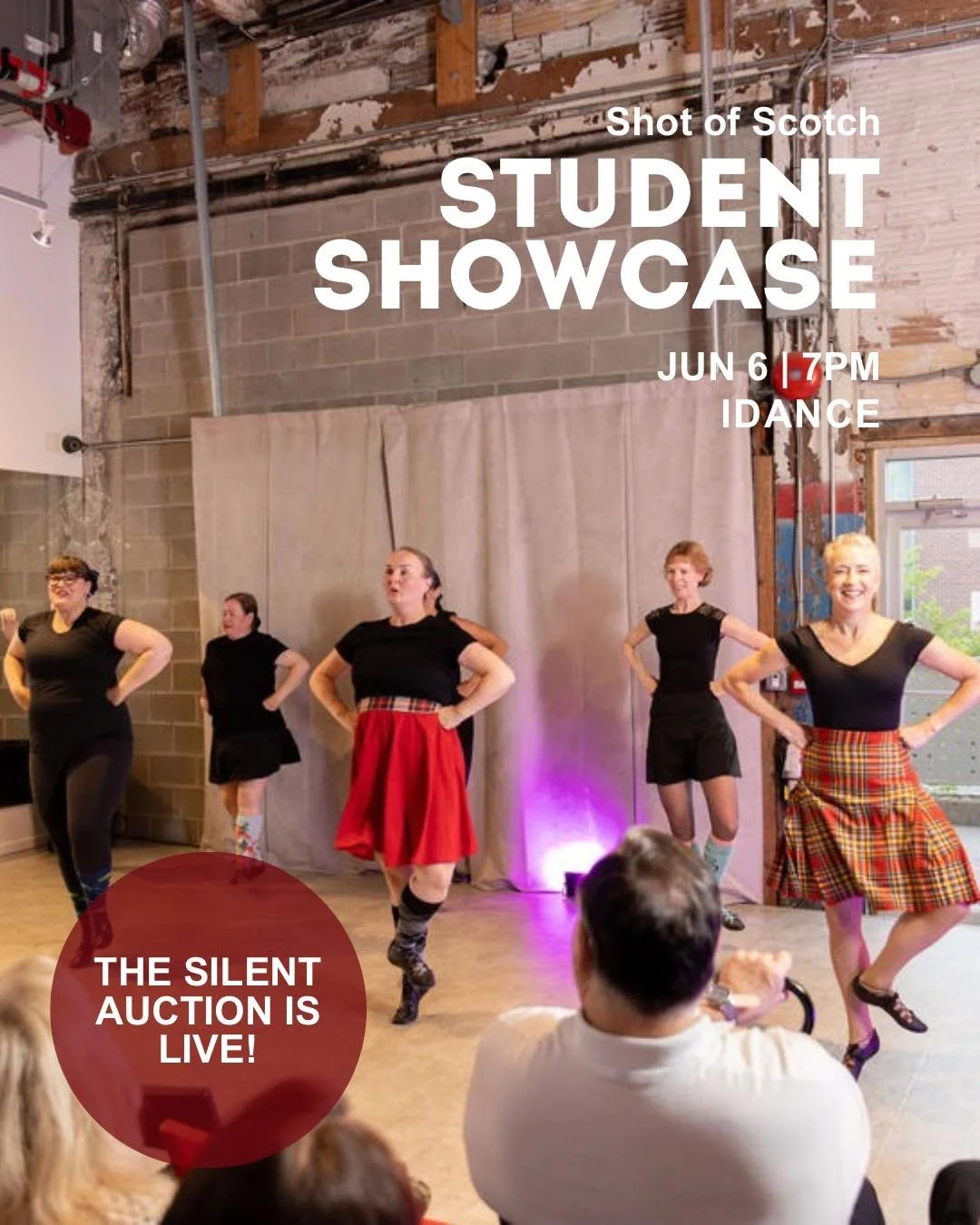 Our Student Showcase is today! Our lovely adult dancers will be showing off what they&rsquo;ve been working on tonight at iDance, and in addition to dancing there&rsquo;ll be a silent auction with some great prizes, including BC Lions tickets, an Eve