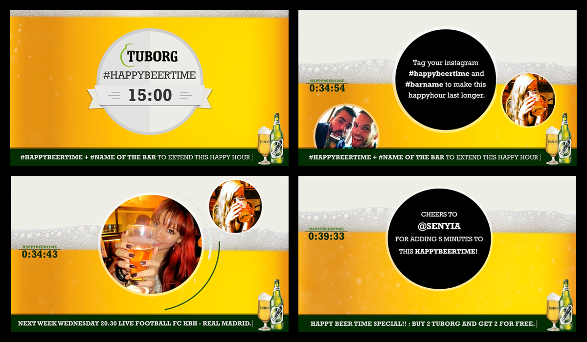 #HappyBeerTime Interface