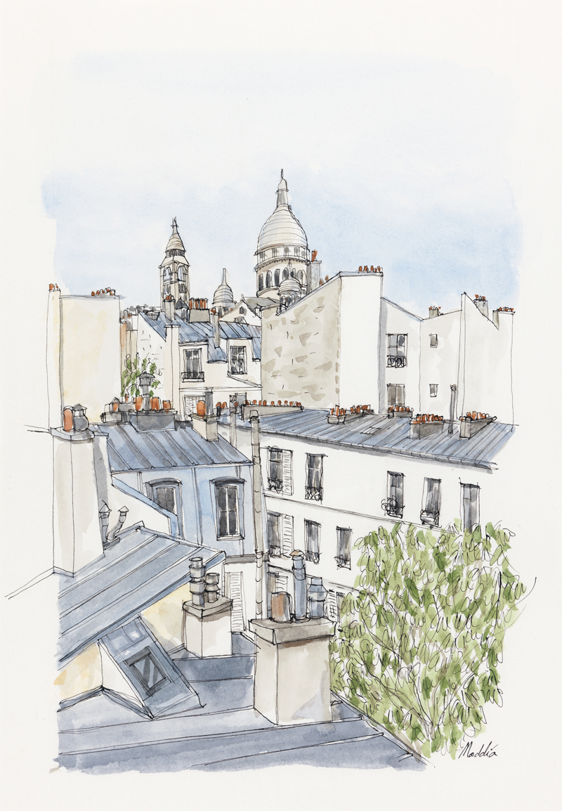 Toits de Montmartre.