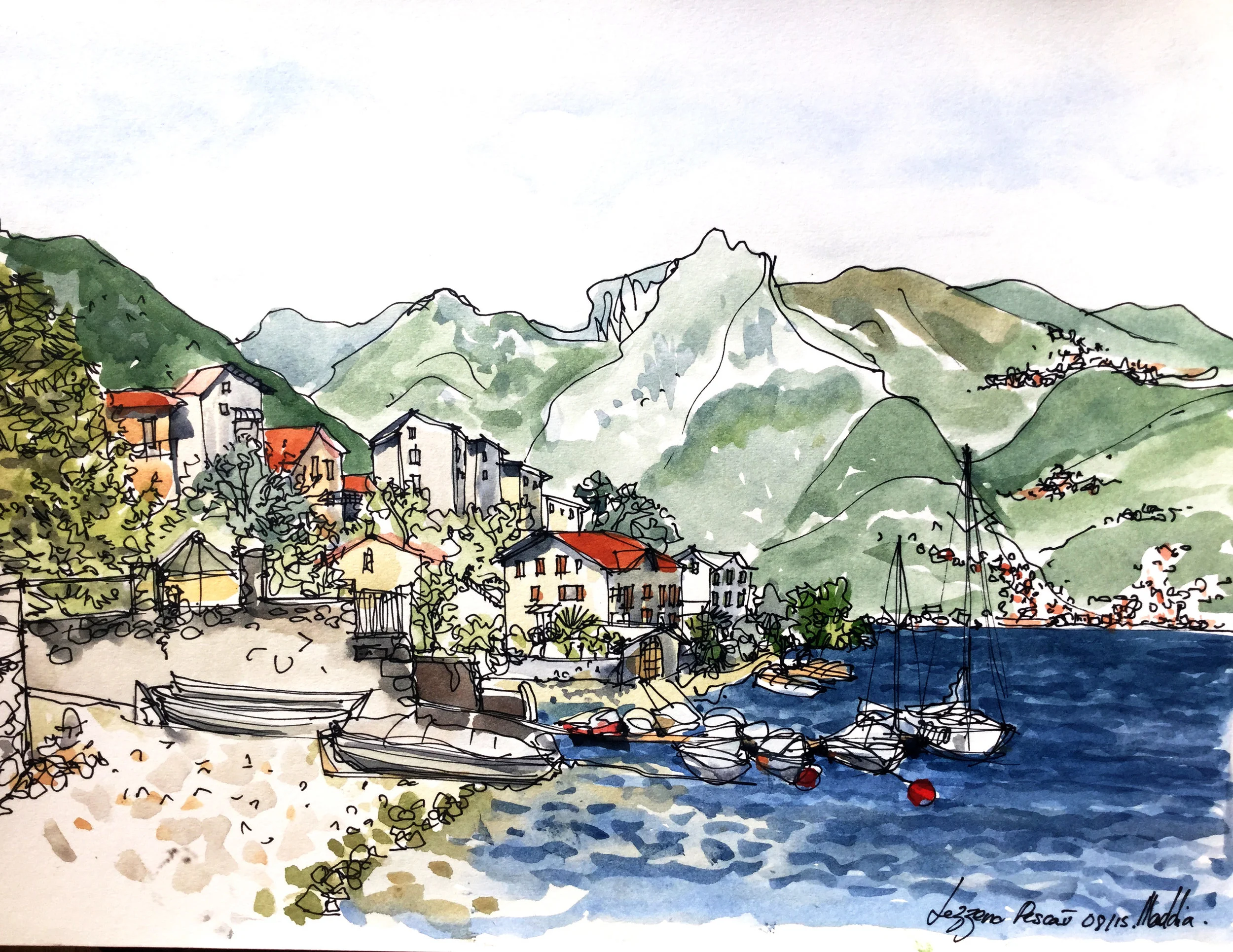 Lezzeno,Italie