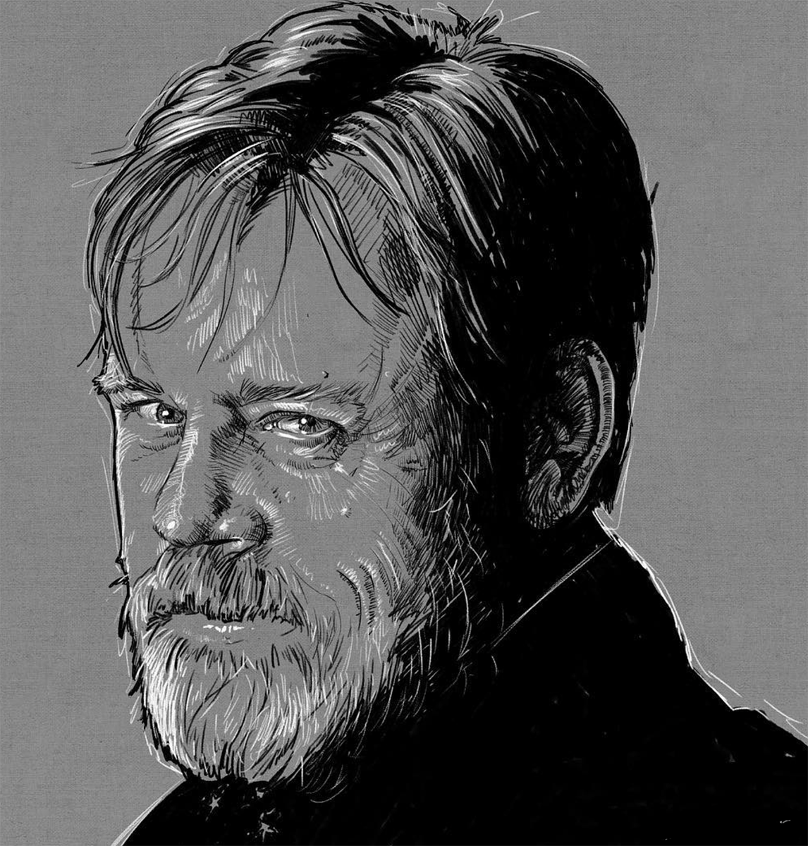 Portrait of Movie Star Mark Hamill