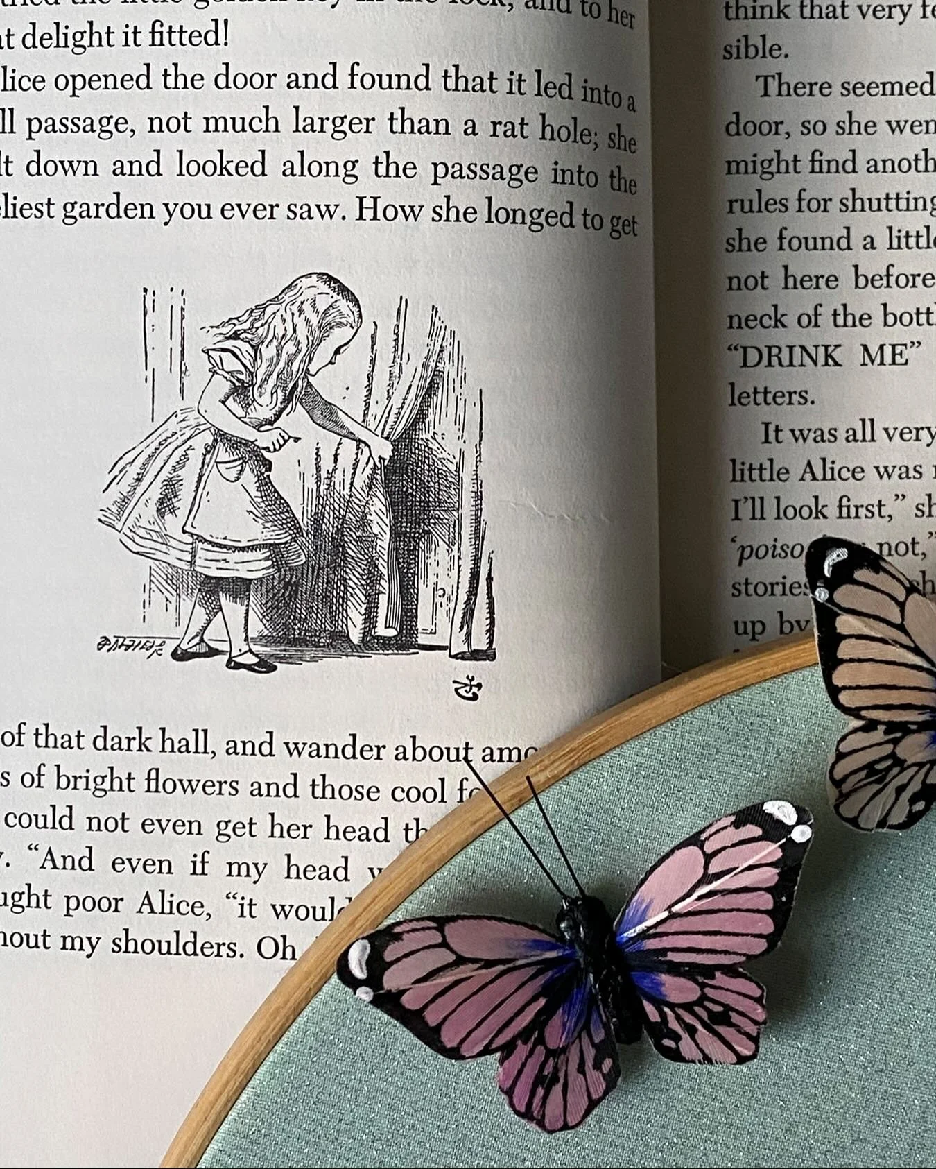 Alice in Wonderland meets Taylor Swift! SUCH an intriguing concept for an art show. But how did we get here? 

I started this series in late 2024 because, everywhere I turned, people were talking about Taylor Swift and her record-smashing Eras Tour. 