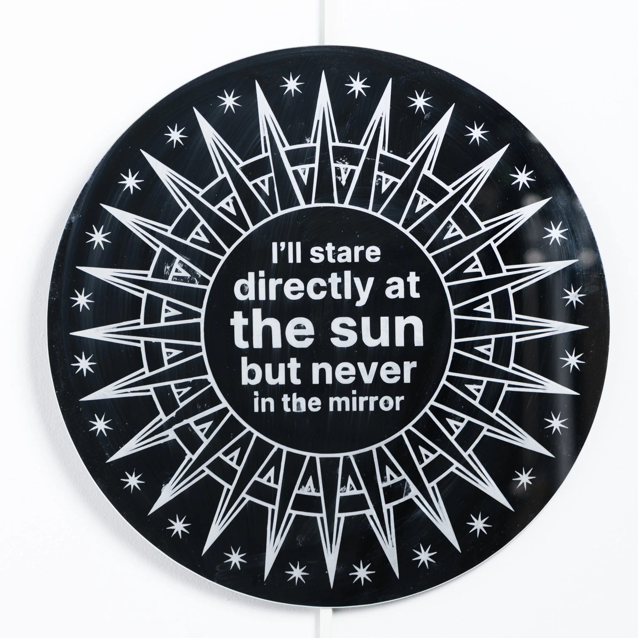 Never in the Mirror