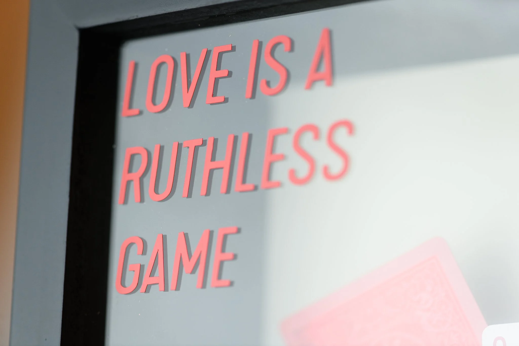 A Ruthless Game