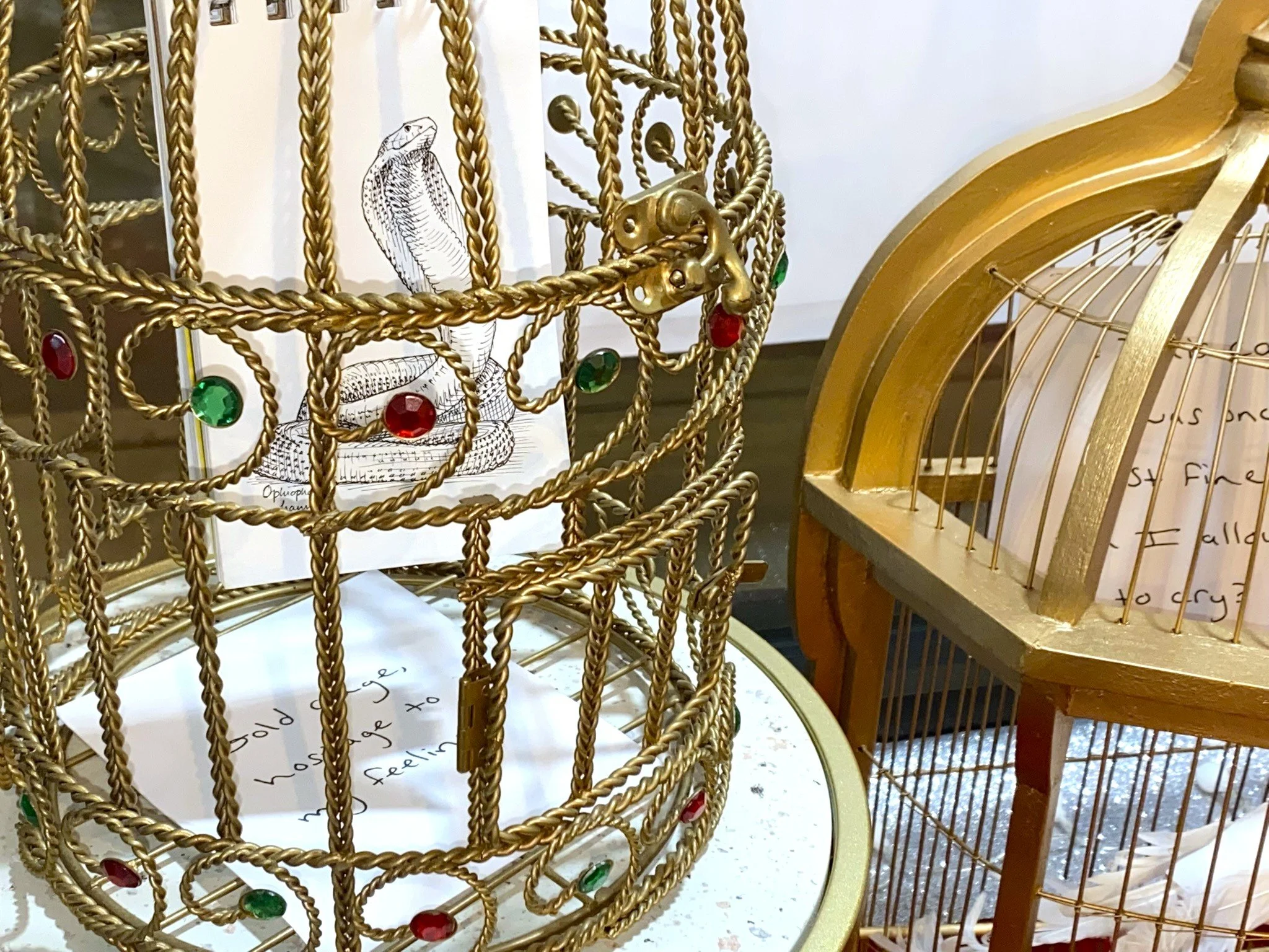 Gold Cage, Hostage to My Feelings (Raise You to Cage You)