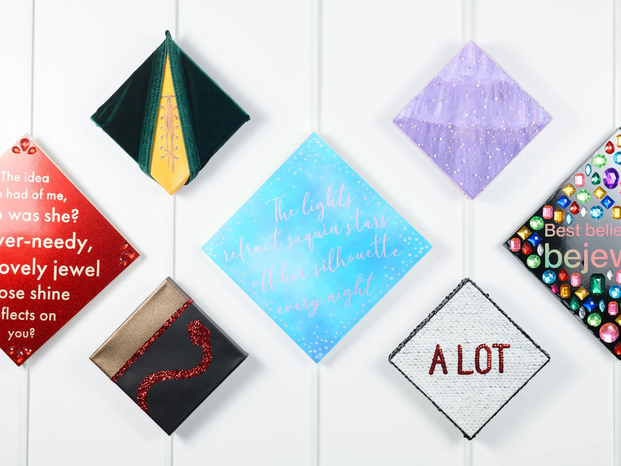 Evermore • Reputation • Sequin Stars • Speak Now • Red