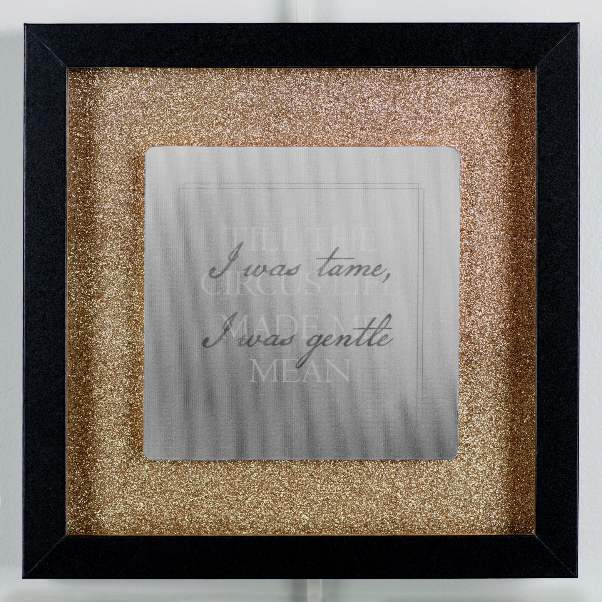 I Was Tame, I Was Gentle