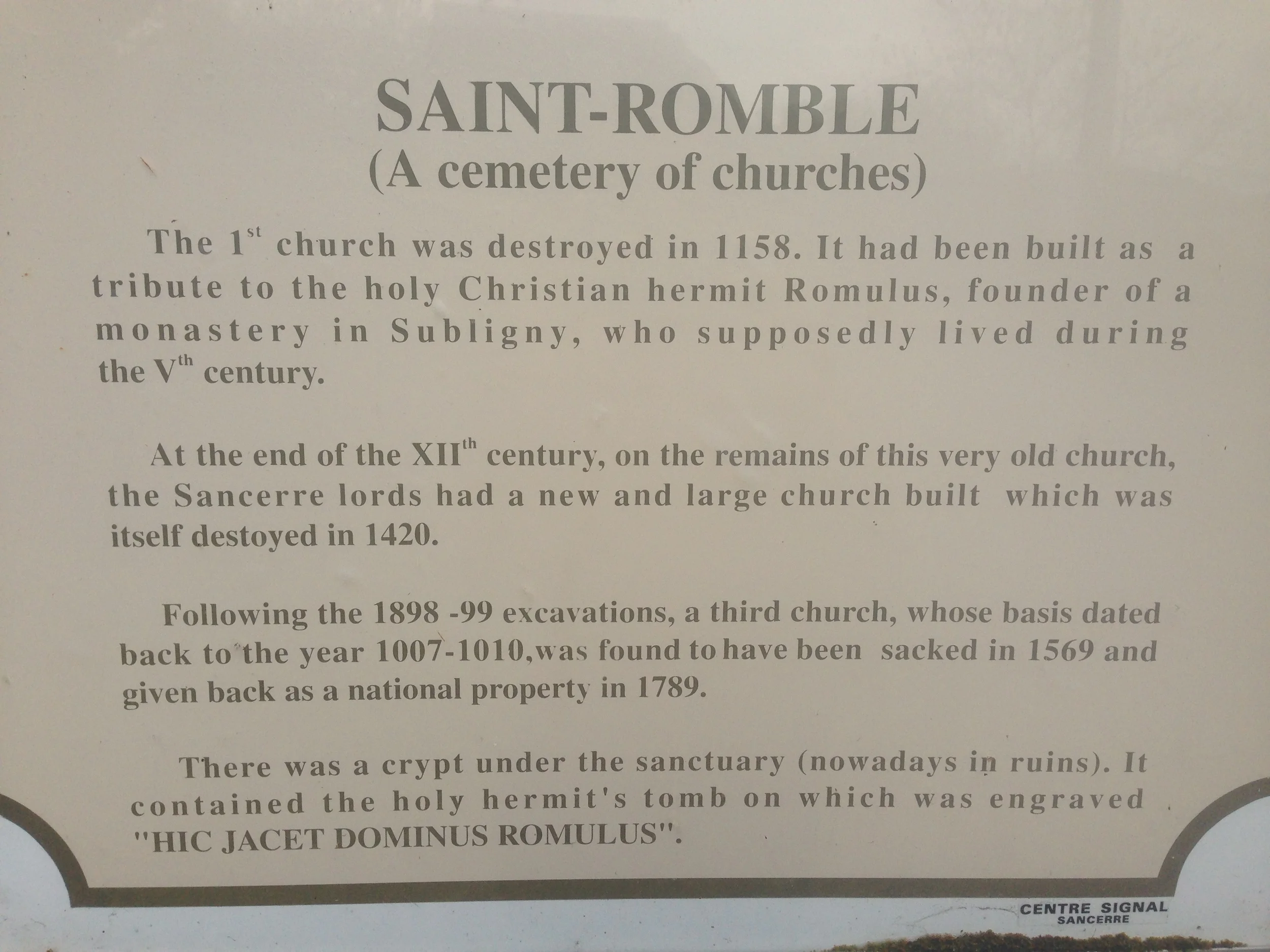 There's something about "A Cemetary of Churches" that I find quite poetic. 