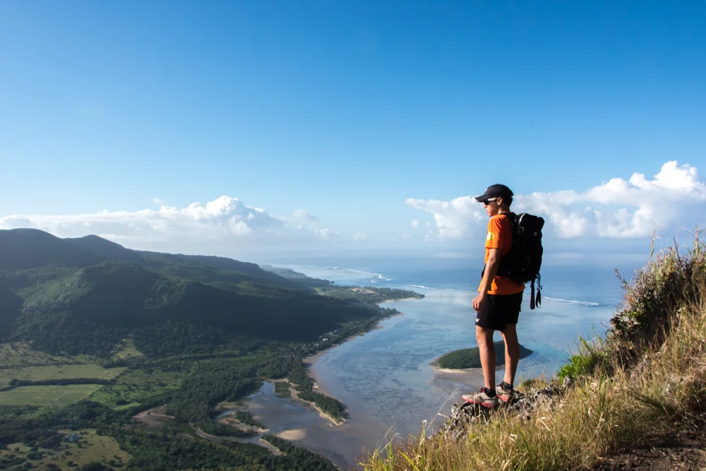 This is Henry, our guide. He had a proclivity for standing on rocky outcrops in a very picturesque manner.