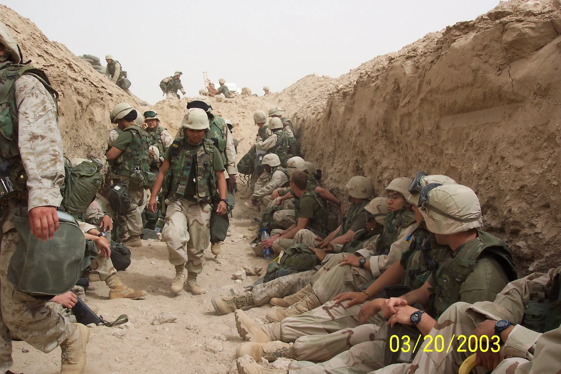 Alpha Surgical Company, First Health Services Battalion, 1 MEF, OIF-1. Photos by Stephen McCartney